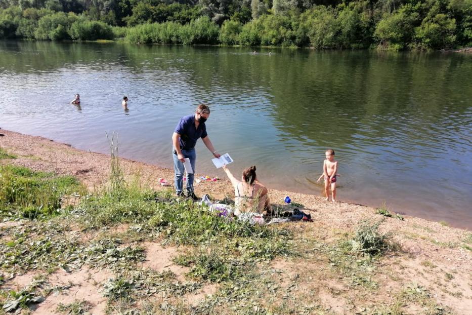 На водных объектах Калининского района проходят профилактические рейды