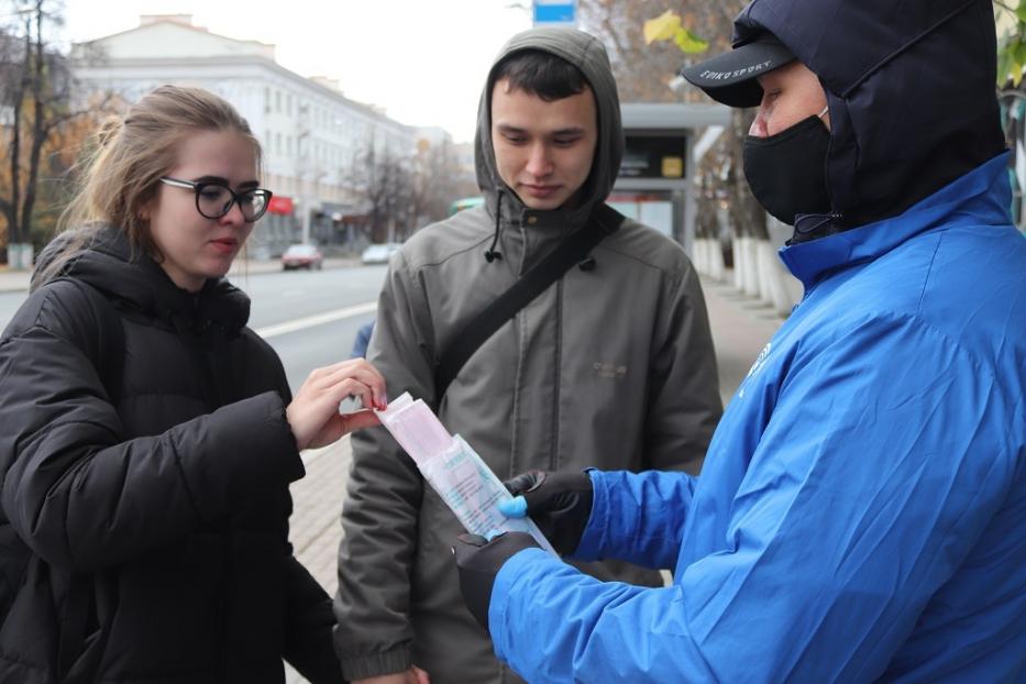 Акция #маскавпомощь в Ленинском районе Уфы пройдет вблизи поликлиники и торгового центра