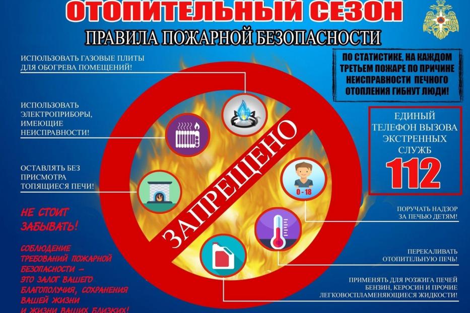 Пожарная безопасность в отопительный период