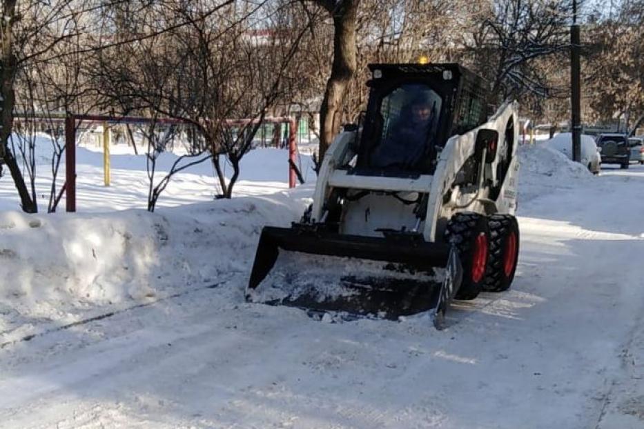 График комплексной очистки дворов в Орджоникидзевском районе на 15 февраля 2021 года