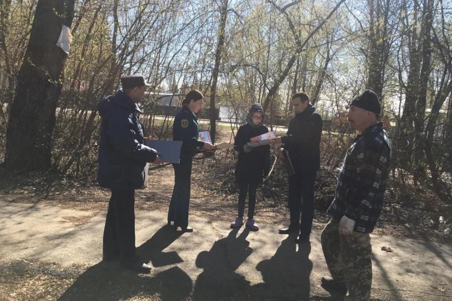 В Демском районе столицы продолжаются профилактические мероприятия по предупреждению пожаров