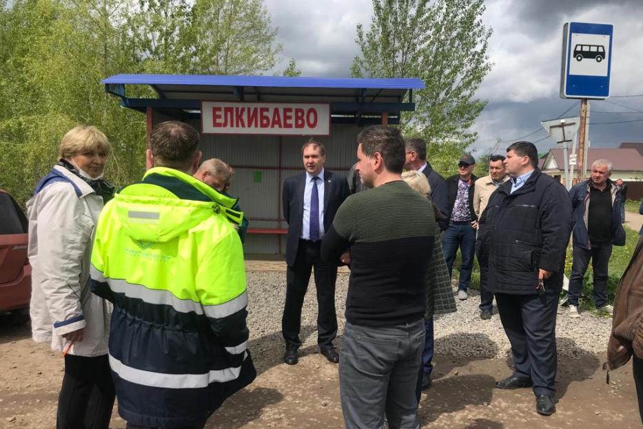 Заместитель главы администрации-начальник Финансового управления города Уфы Рустем Акбашев посетил Калининский район 