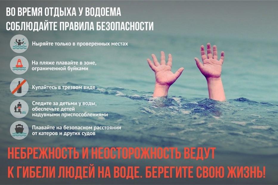 Осторожность на водоемах – гарант отдыха без происшествий